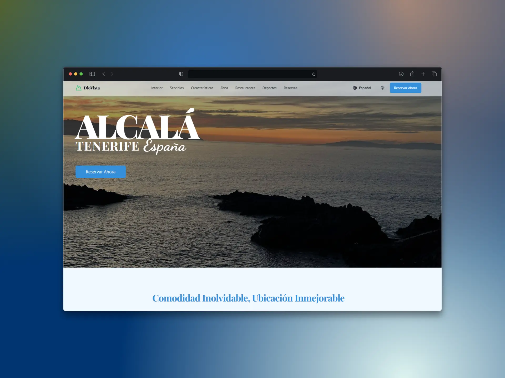 Landing page creada con IA 